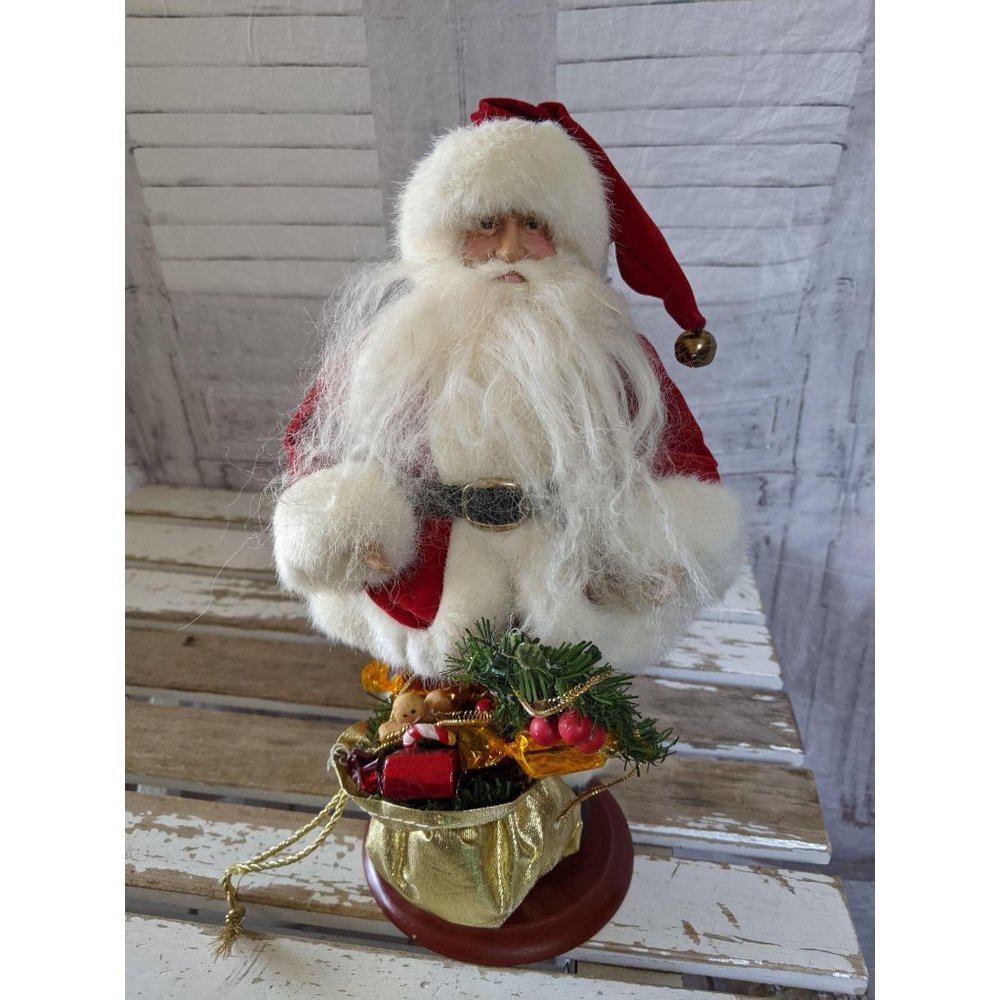Candy Santa decor home Holiday Xmas figurine statu